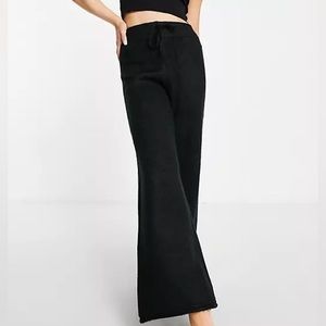 NWT Topshop Black Knit Pants